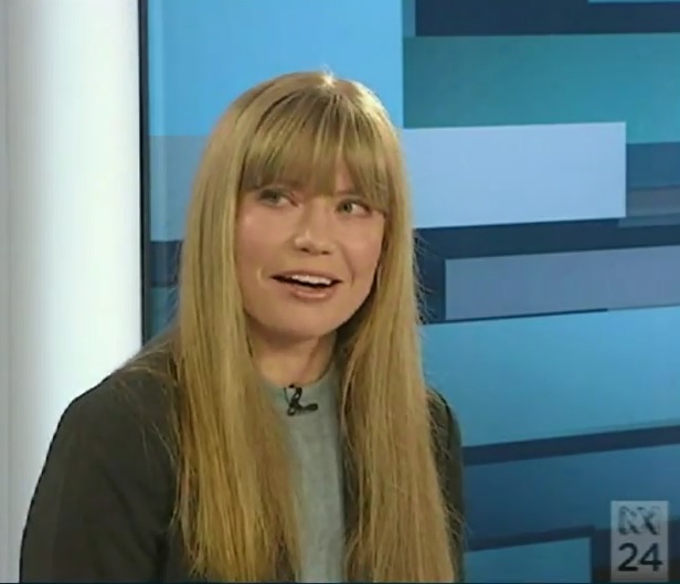 Miriam Lyons speaking on the Drum in July 2013